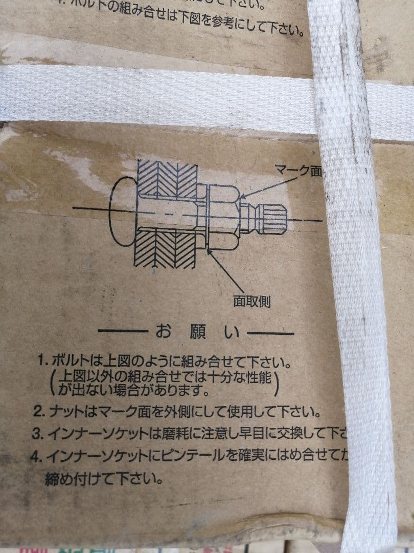 スーパーハイテンションボルト トルシア形超高力ボルト