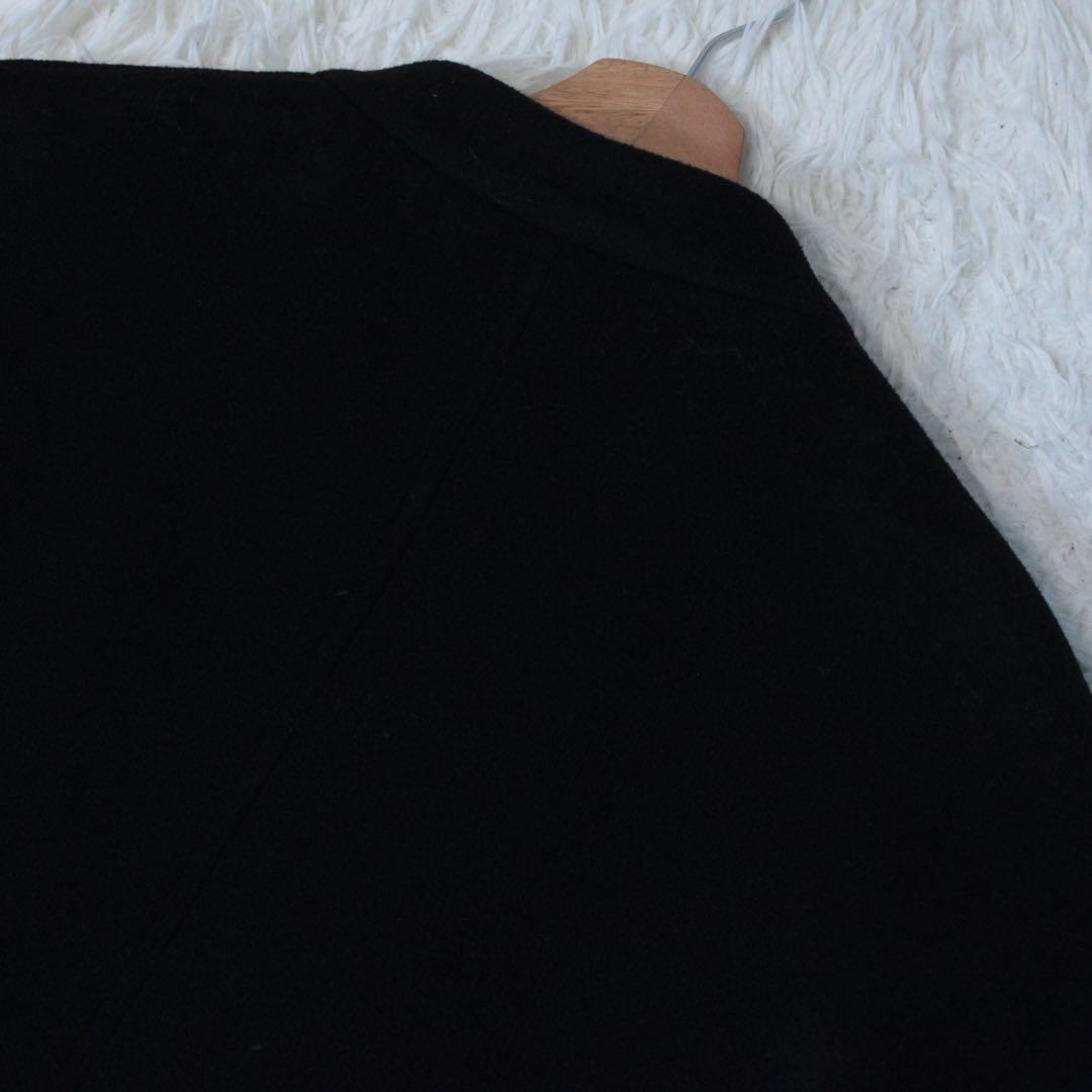 美品 21AW IRENISA NURSE COAT カシミヤ混 ブラック 3