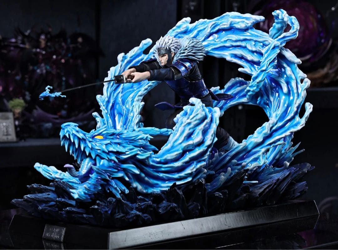 NARUTOナルト　飛雷神斬り　千手扉間　ガレージキッド　フィギュア　完成品