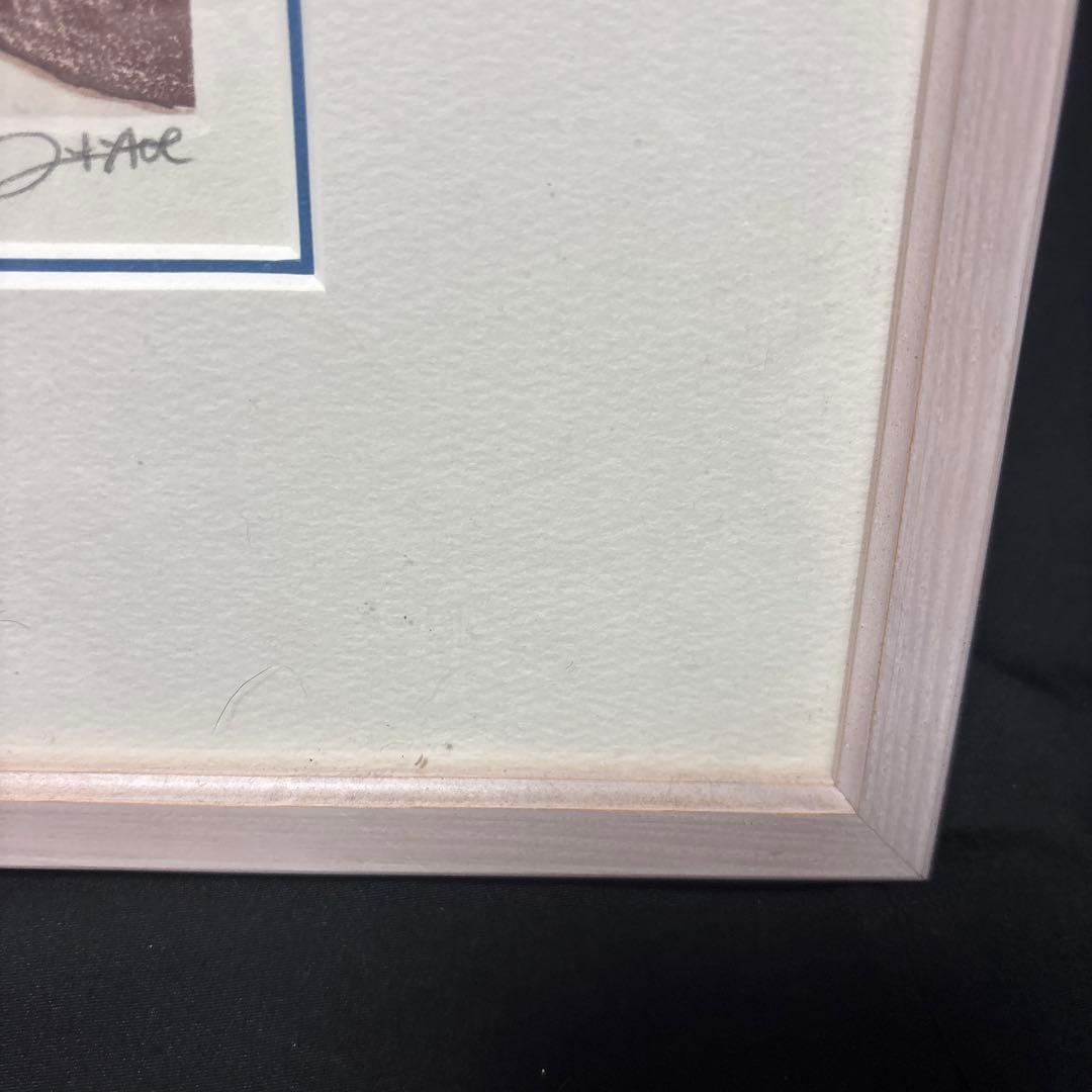 青江　鞠 浪漫飛行　版画　限定50 サイン入り