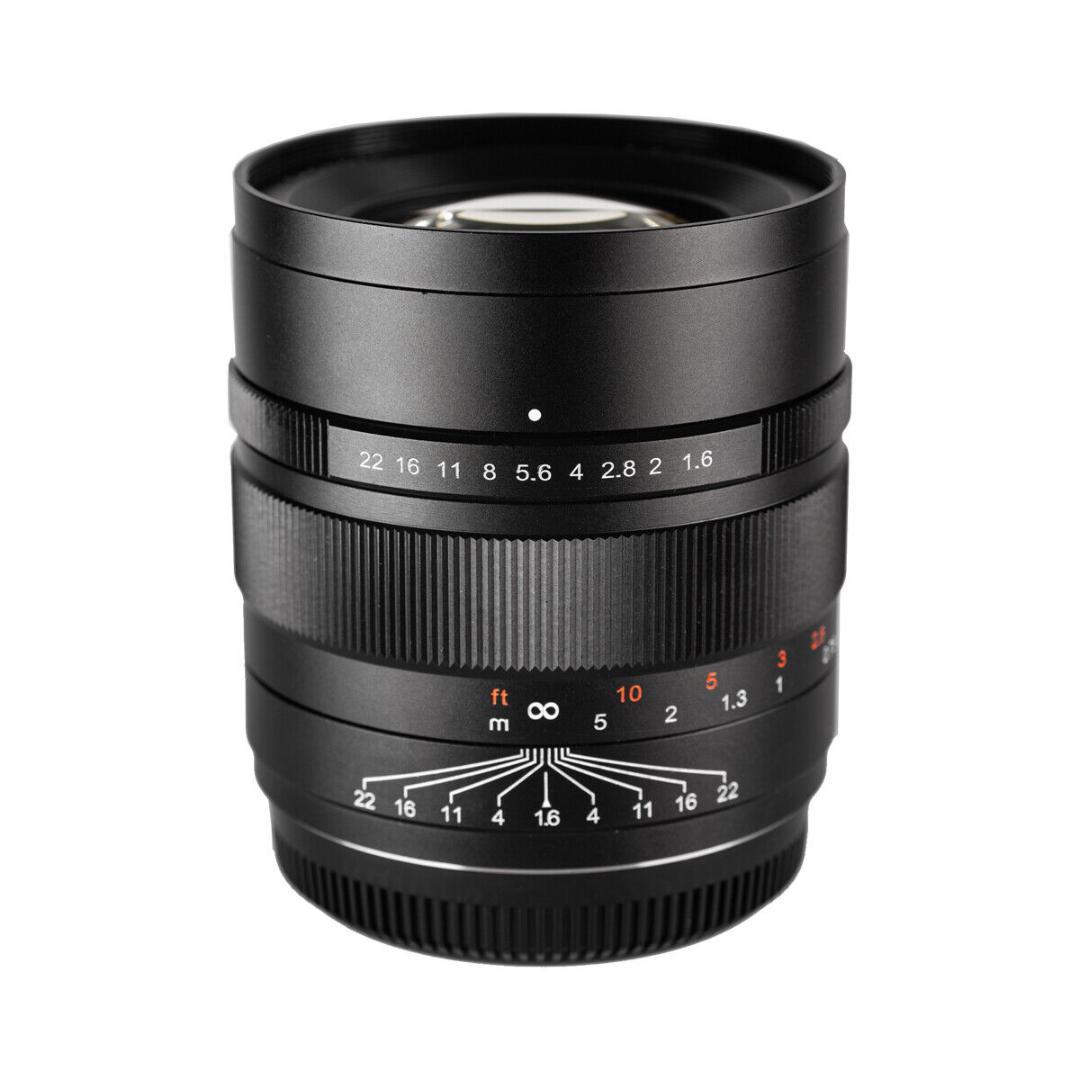 新品 中一光学 SPEEDMASTER 80mm F1.6 フジフイルム GFX