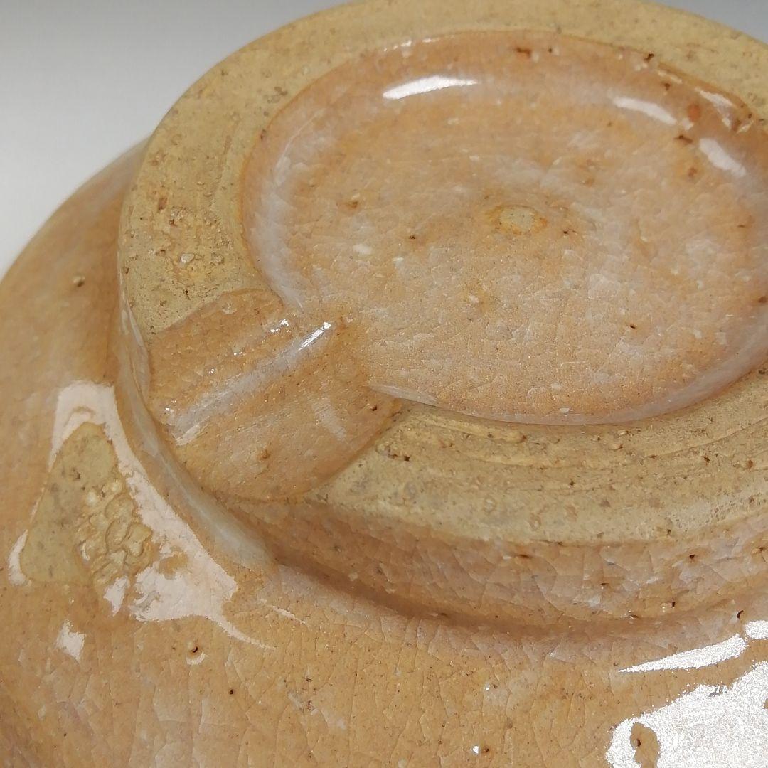 Ｗ６１　茶碗　『萩茶碗』『松唐山　石川靖人 造』　共箱　抹茶碗　茶道具