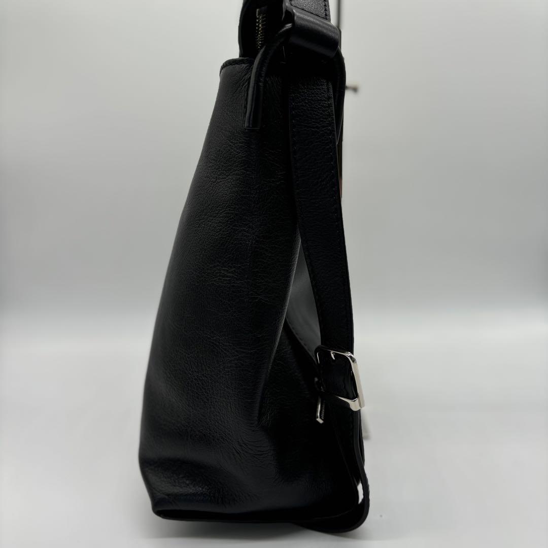 新品同様✨MOTHERHOUSE 2WAY レザー ショルダーバッグ ブラック