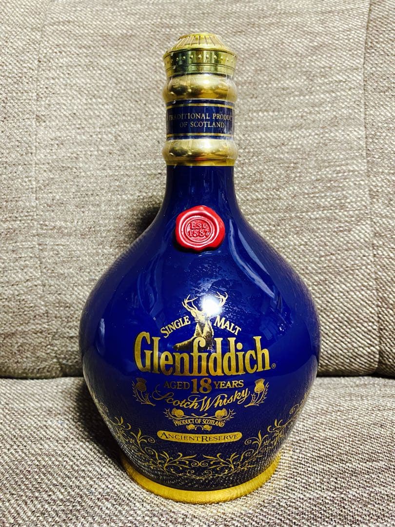 Glenfiddich 18年 シングルモルトウイスキー　グレンフィディック古酒