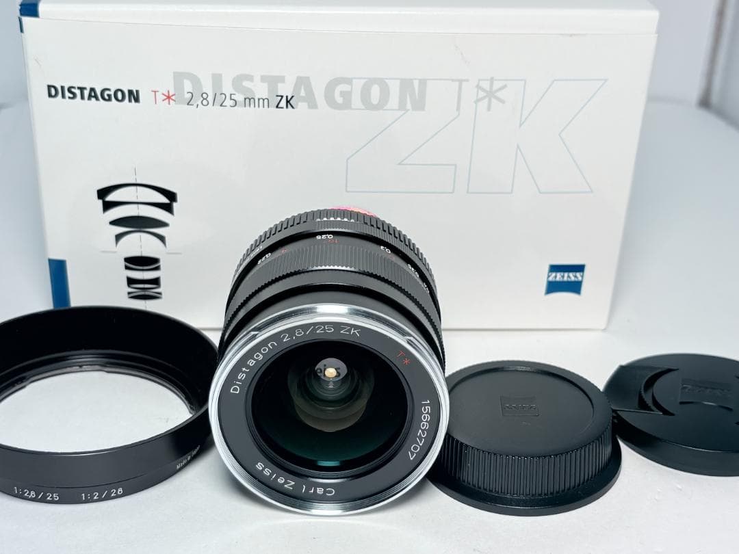 元箱付き Carl Zeiss Distagon T 25mm F2.8 ZK