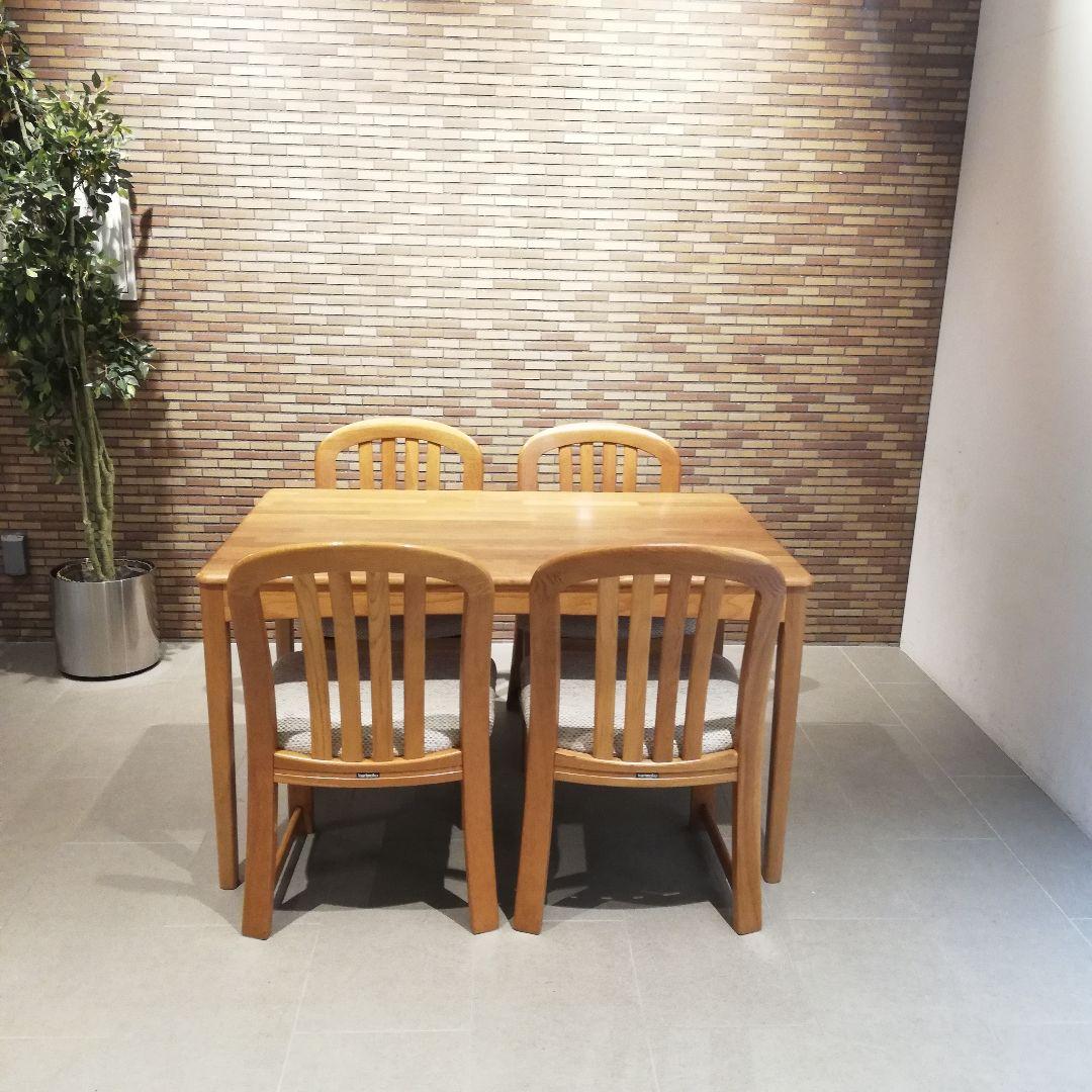 ◇美品　Karimoku カリモク　オーク無垢　ダイニングセット