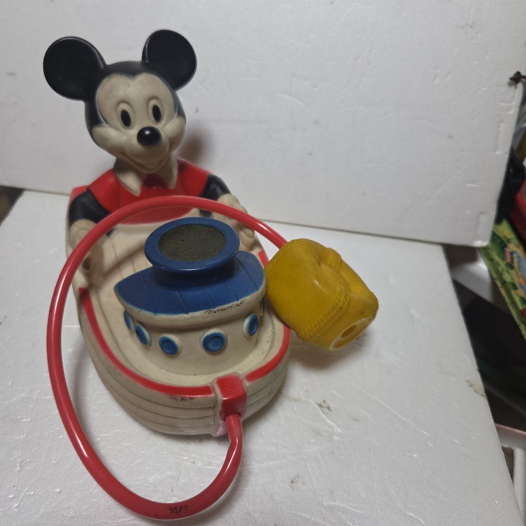 珍品 レトロ　ミッキーのおもちゃ 浴場(おふろ)や水遊び用