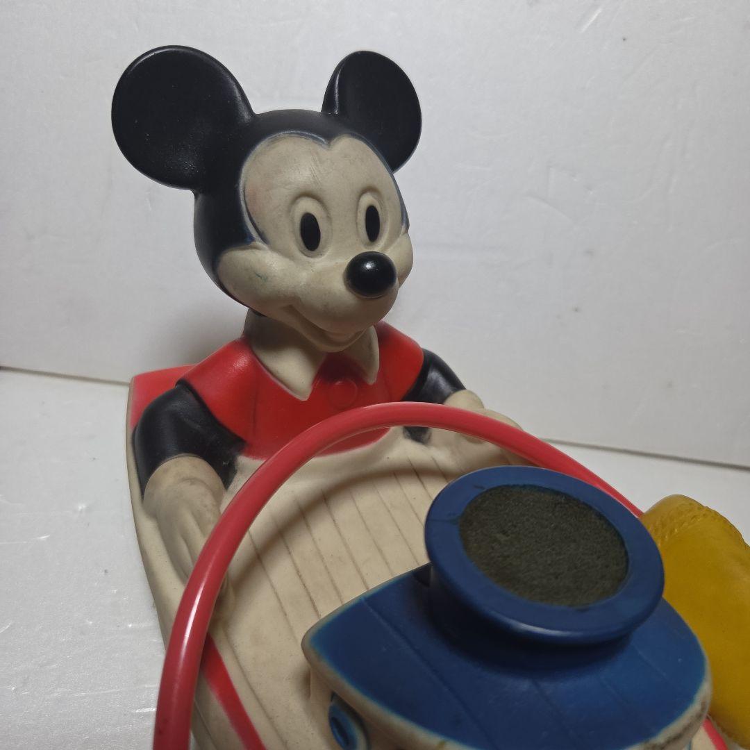 珍品 レトロ　ミッキーのおもちゃ 浴場(おふろ)や水遊び用