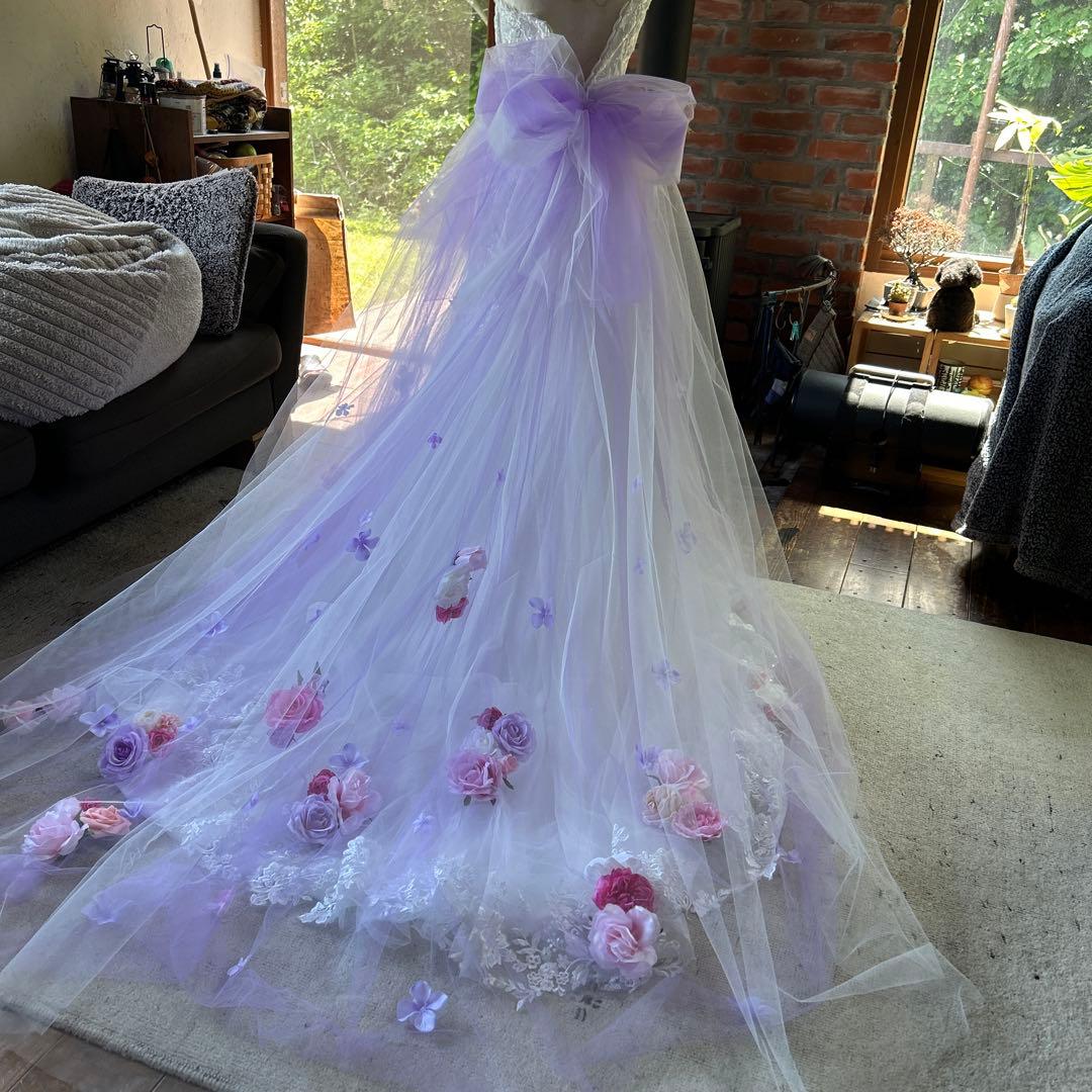 ぺ*こ様 ウエディングドレス用オーバードレス