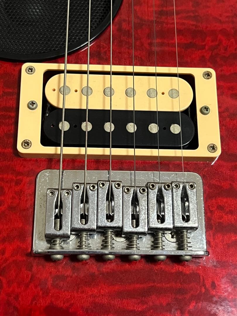 FERNANDES ZO-3 GF フェルナンデス アンプ内蔵ギター 赤レッド