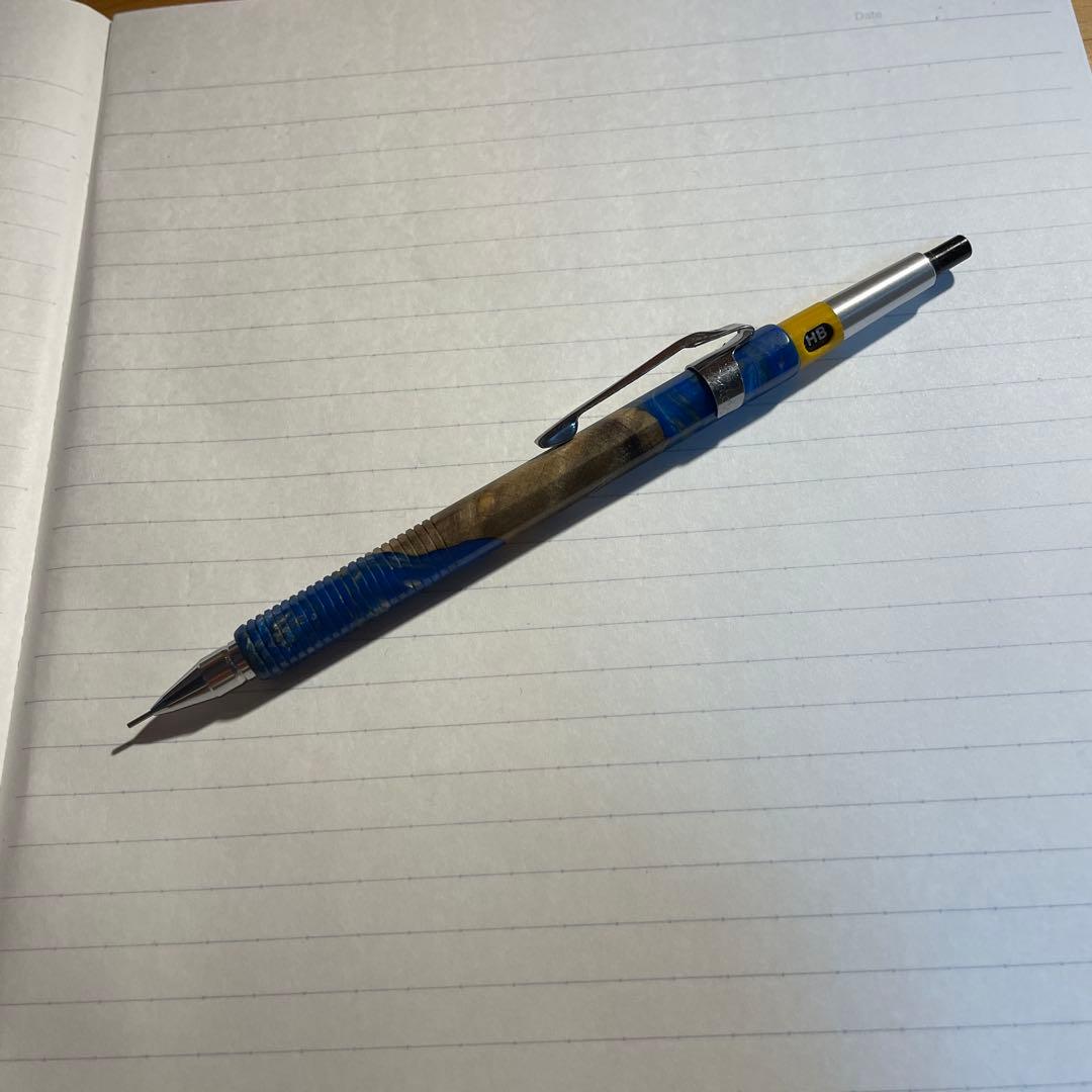 緑陽工房 グリーンサン工房 pmgシャーペン　0.3mm ウッドレジン