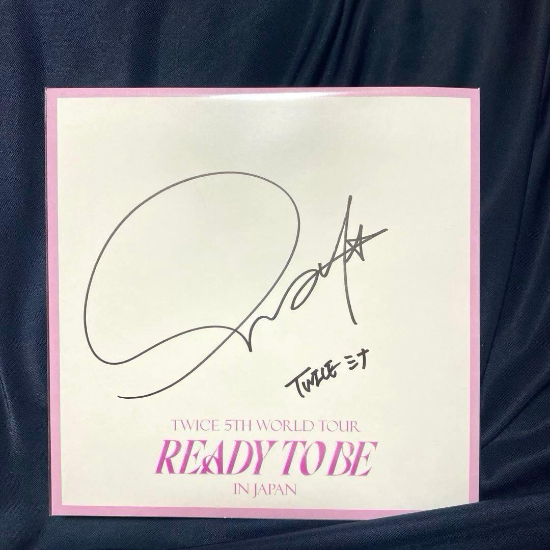 TWICE ミナ直筆サイン