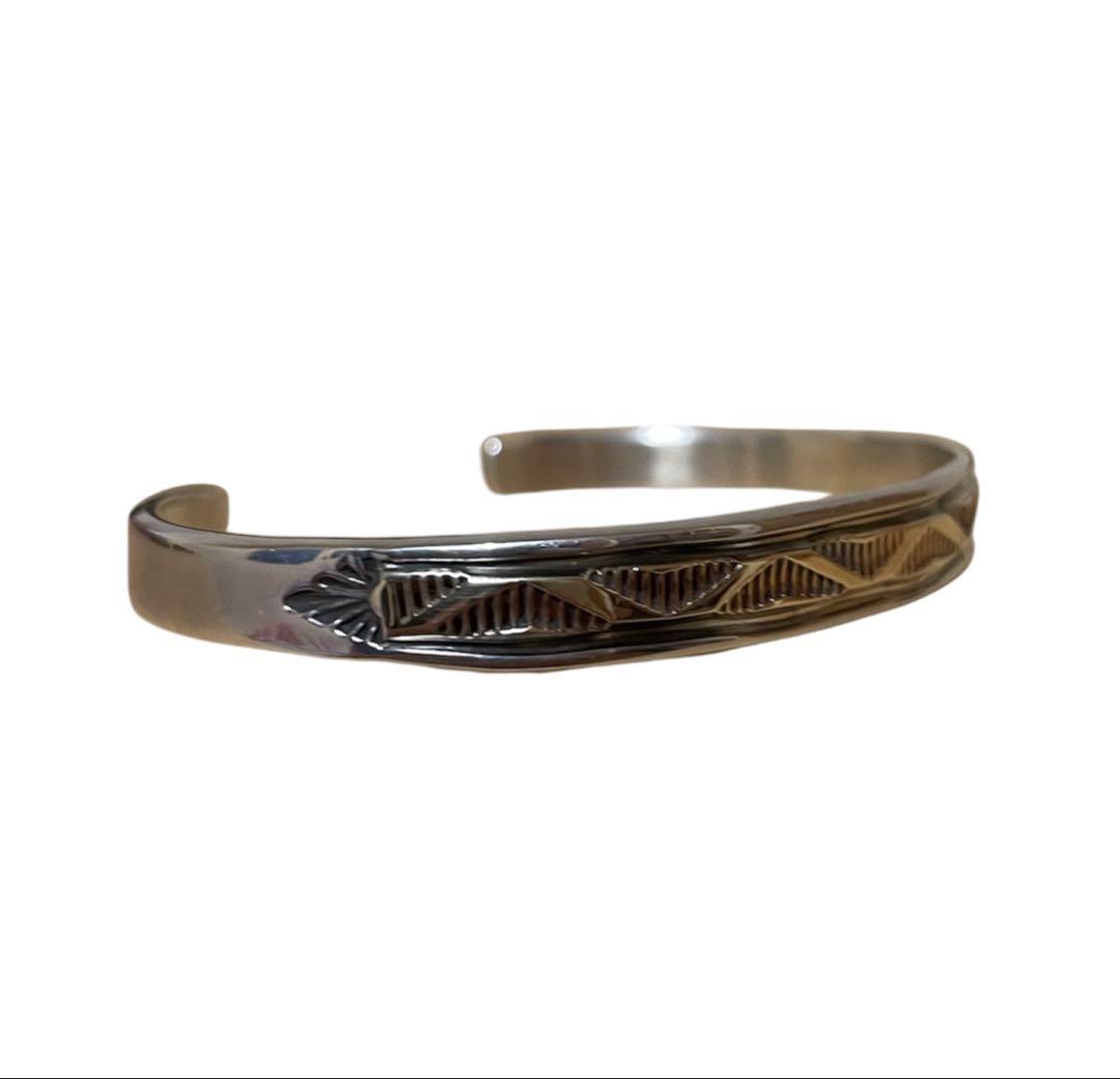 希少ブルースモーガン14K×SILVER バングル　即購入可