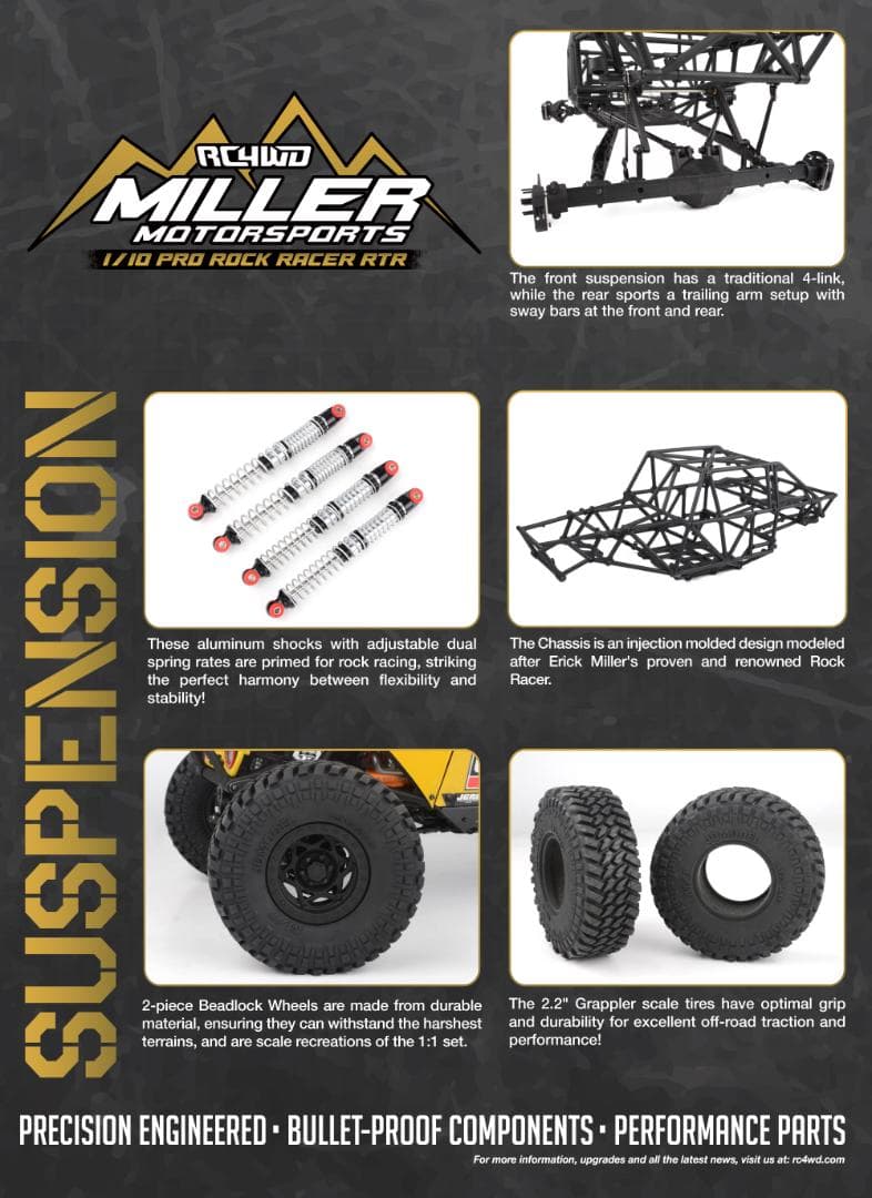 ホビーラジコン RC4WD Miller Motorsports 1/10 Pro  RTR
