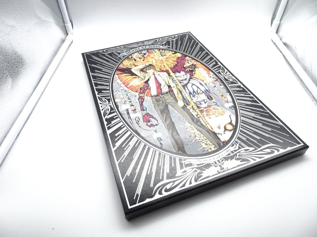 初版 小畑健 Blanc et Noir 画集 特典3枚＋ポストカード