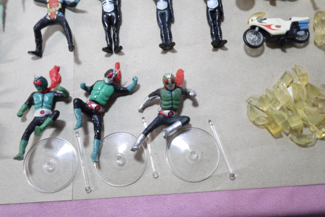 HG 仮面ライダー　旧1号　旧2号もの　怪人　戦闘員　サイクロン　72体