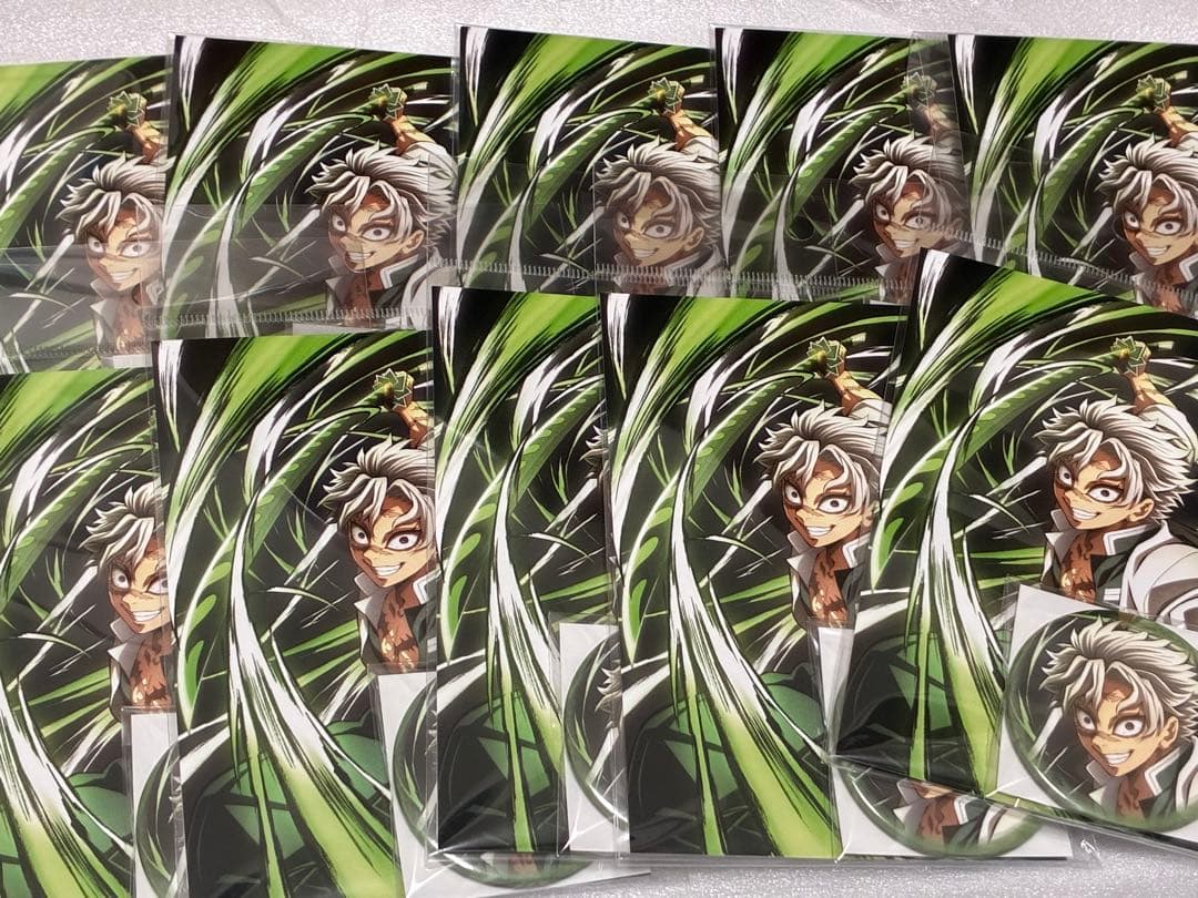 鬼滅の刃 不死川実弥 刀鍛冶の里編 ポストカードセット 缶バッジ