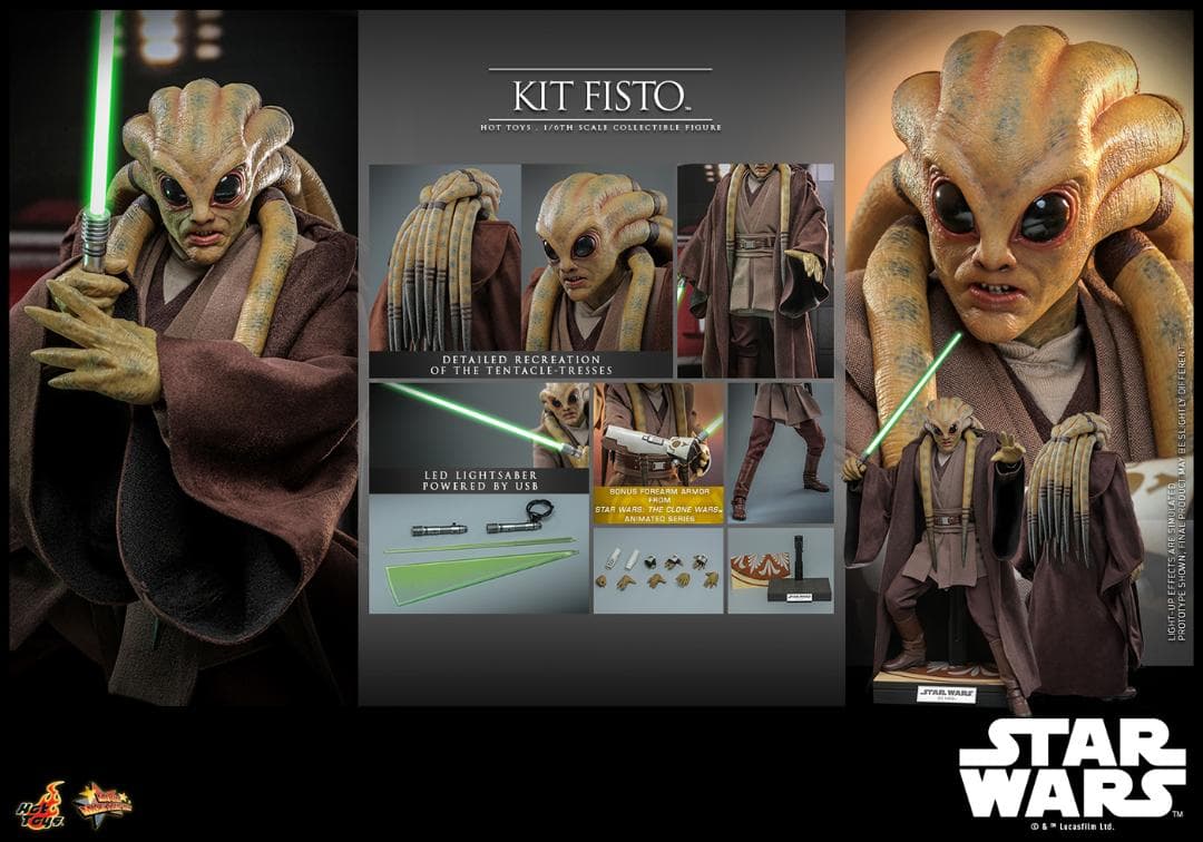 ホットトイズ 1/6 スター・ウォーズ キット・フィストー MMS751