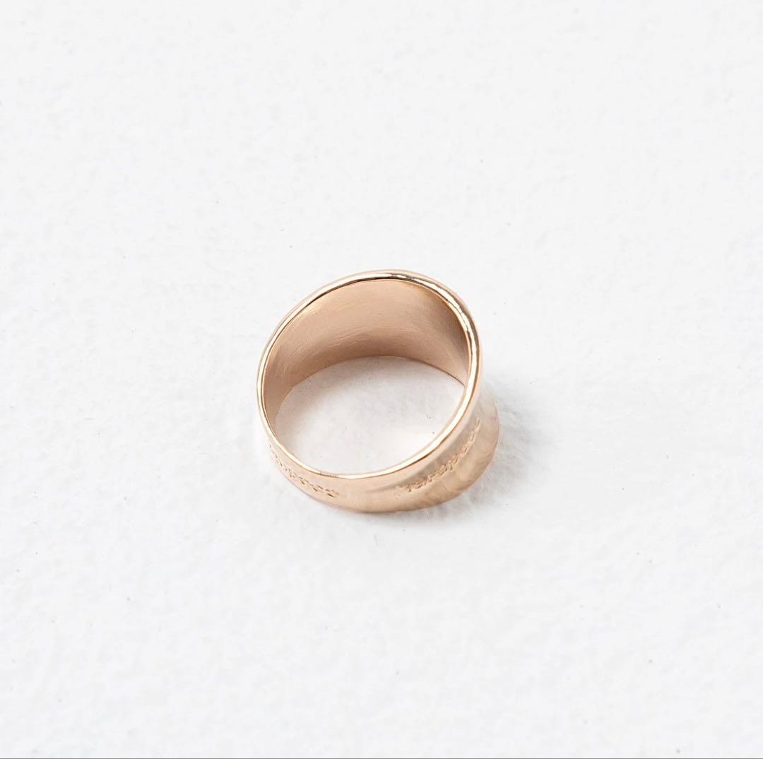 ミュージシャン Eve harapeco Ring Pink Gold