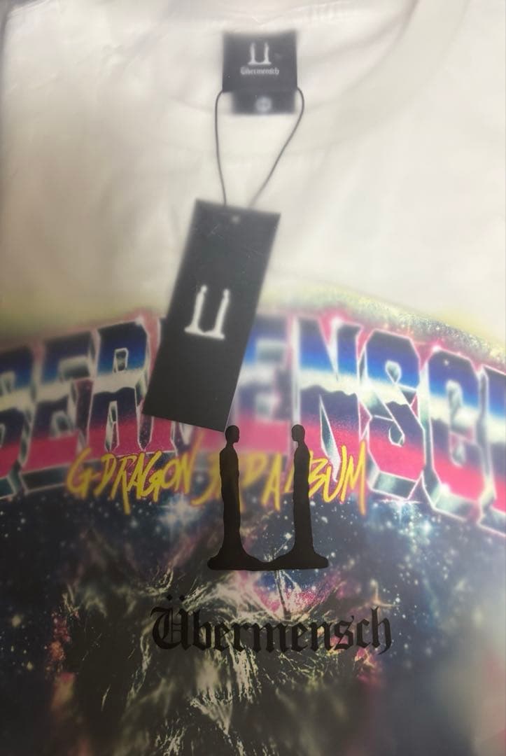 レア【公式】G-DRAGON ÜbermenschソウルENCORE Tシャツ白