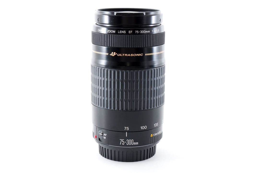 人気の望遠レンズ☆フード付き☆キヤノン　Canon EF75-300㎜