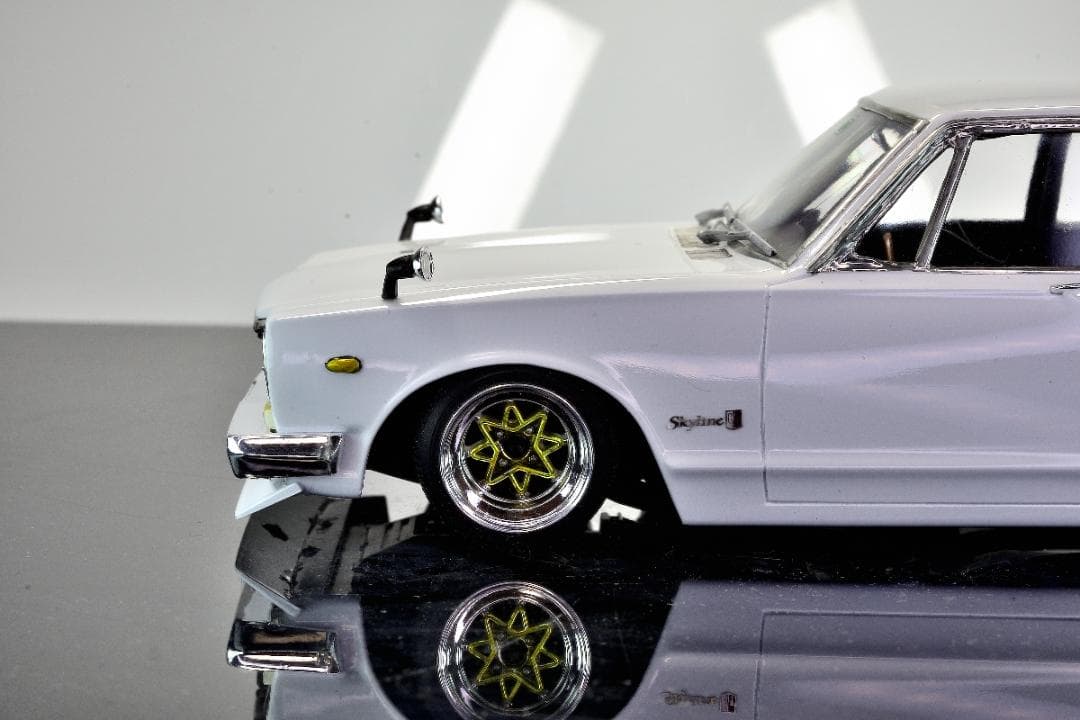 【1/24アオシマ】スカイライン2000GT【ハコスカ】