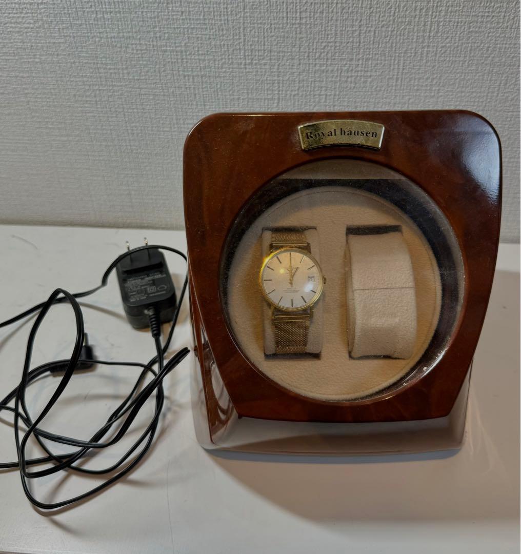  hausen  2本巻 時計　ワインディングマシーン