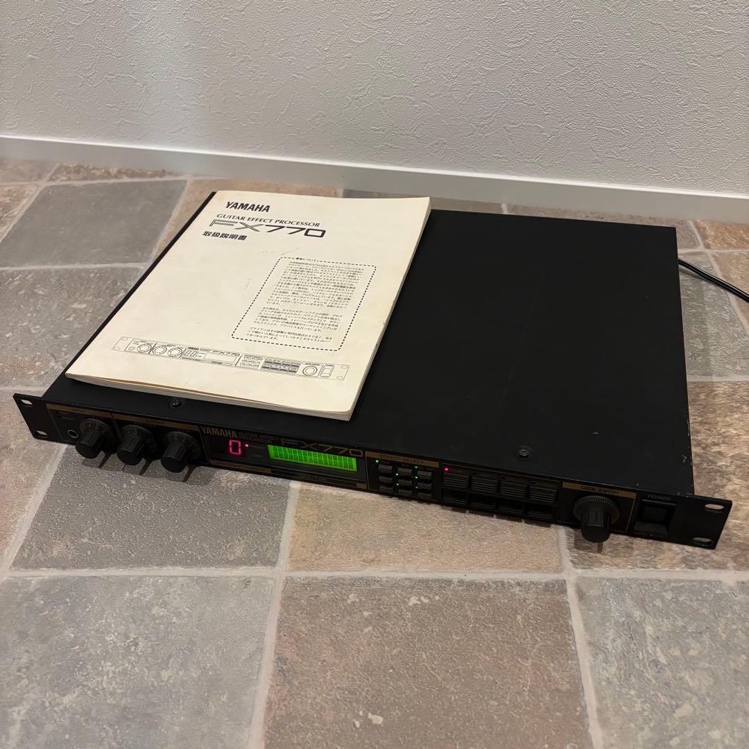 【美品】YAMAHA FX770 GUITAR EFFECT PROCESSOR