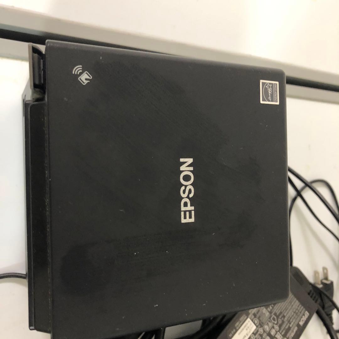 中古⚪️PosBank. Epson EX-INK レジスター レシートプリンター