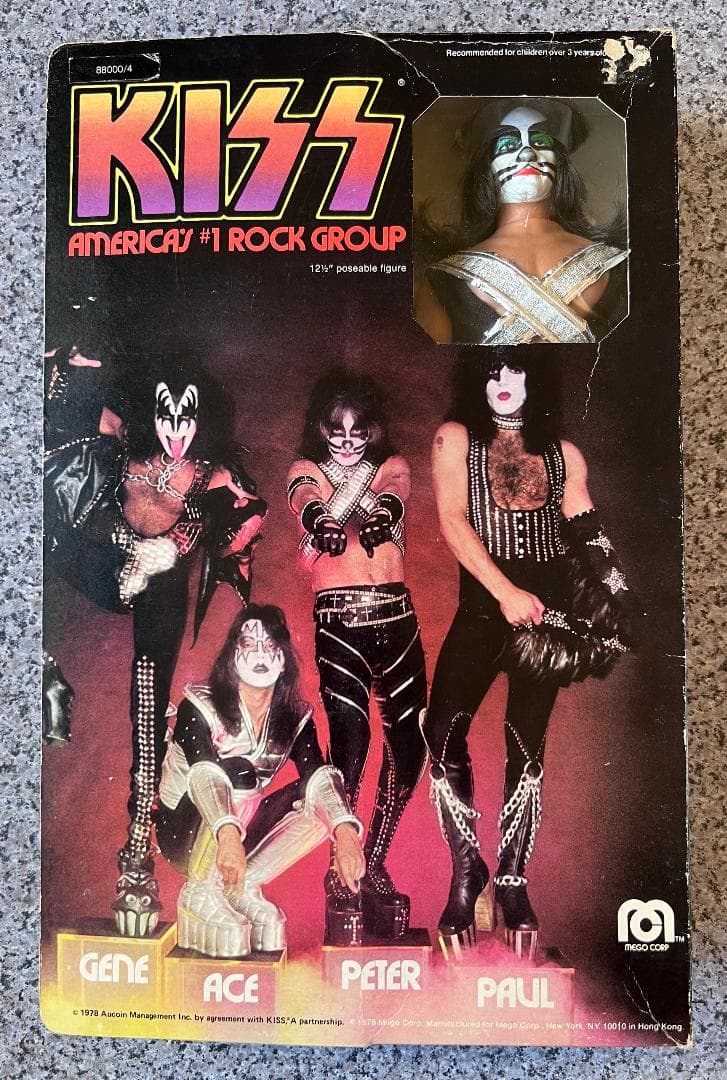 ヴィンテージ  1977 / 1978  メゴ  KISS コンプリートセット