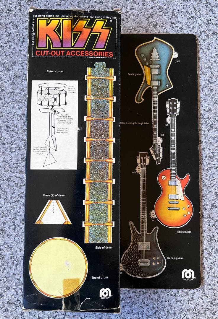 ヴィンテージ  1977 / 1978  メゴ  KISS コンプリートセット