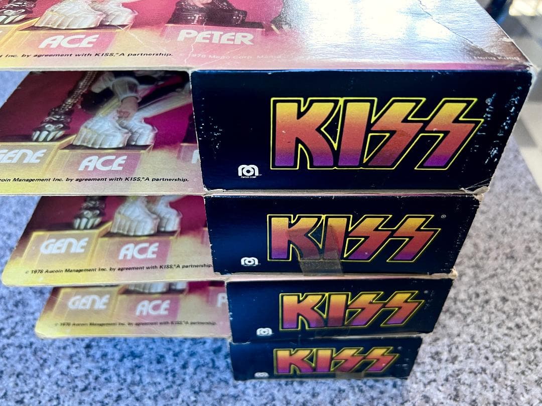 ヴィンテージ  1977 / 1978  メゴ  KISS コンプリートセット