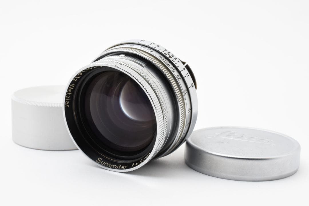 【良品】Leica Summitar 5cm f2 L39 単焦点レンズ #A5