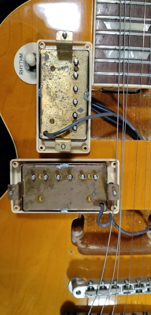 Burny レスポールタイプ ネック折れ