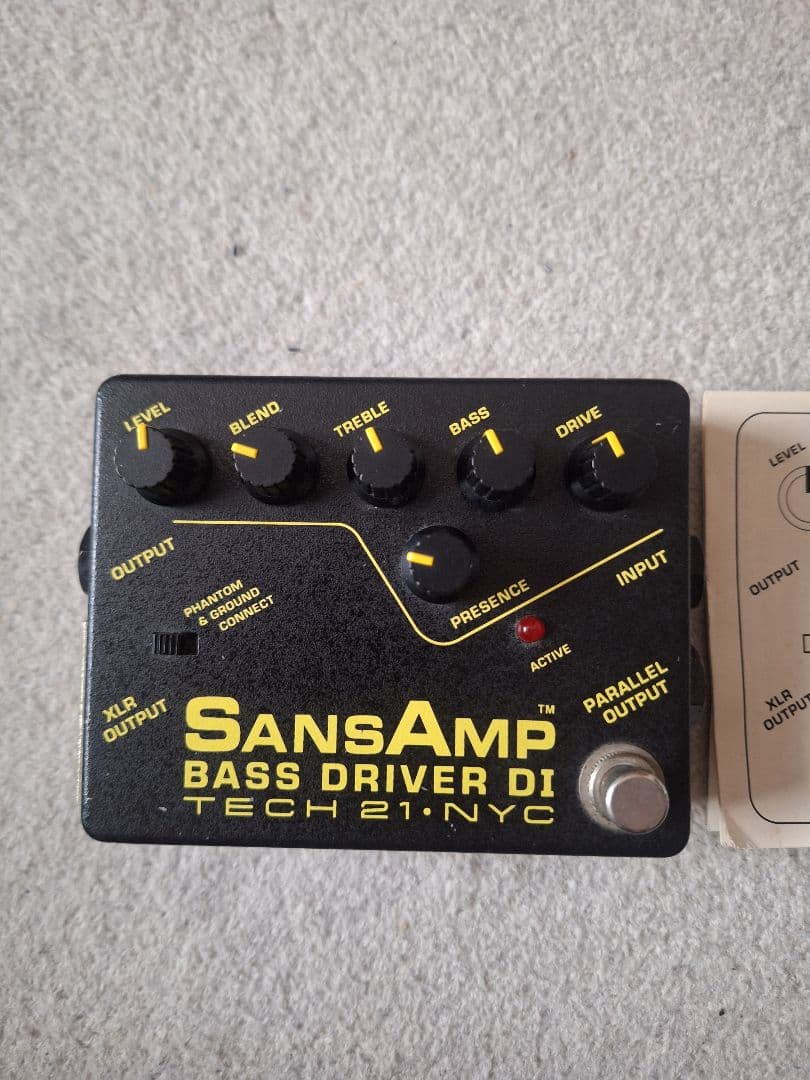 TECH 21 SansAmp Bass D DI　初期型