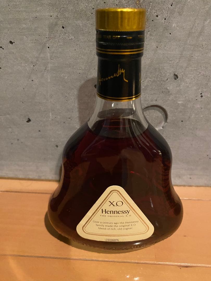 未開栓 ヘネシー XO 金キャップ ハーフボトル 350ml 40％