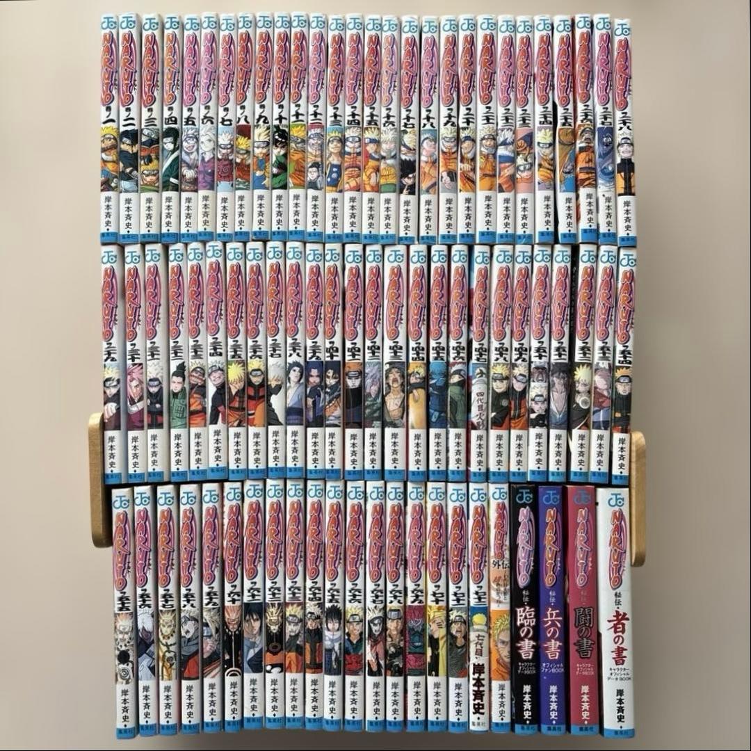 【人気セット】NARUTO 全巻＋外伝、秘伝臨・兵・闘・者７7巻セット