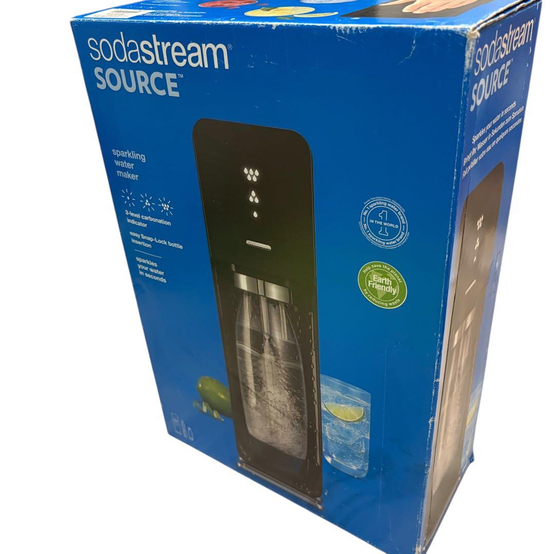 【新品】sodastream SOURCE 炭酸水メーカー 黒