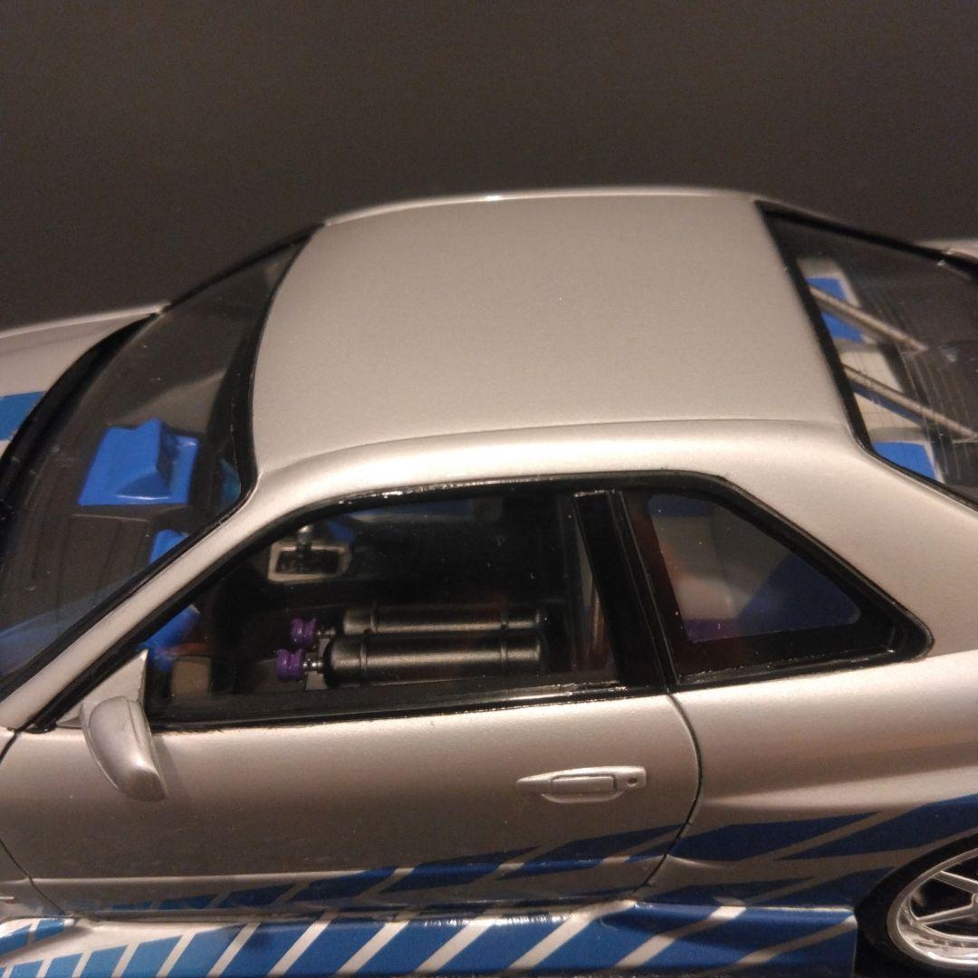 R34 スカイライン GT-R ワイルドスピード 1/24 アオシマ