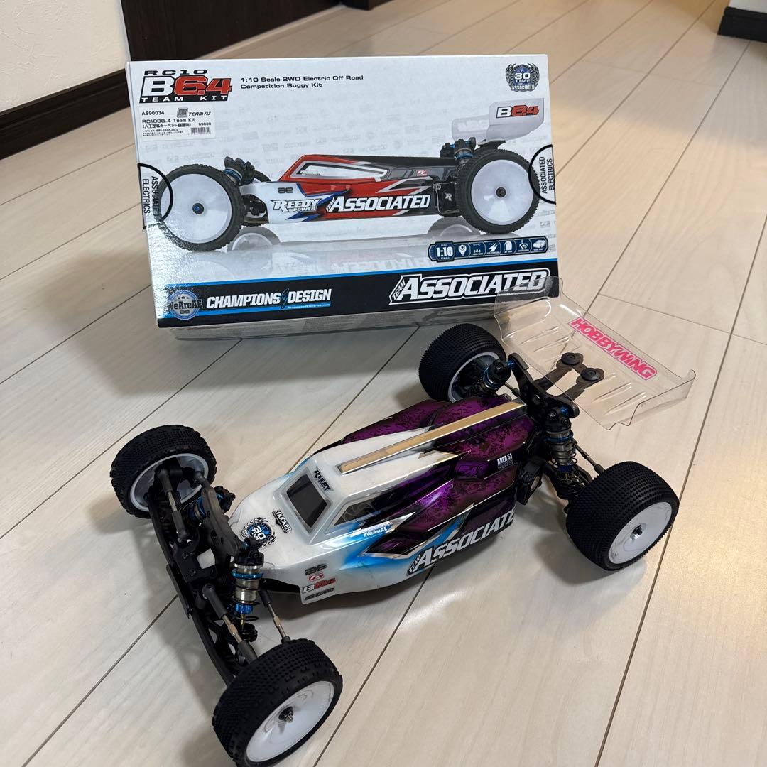 【ASSOCIATED/アソシエイテッド】B6.4 カーペット用　メカ付き