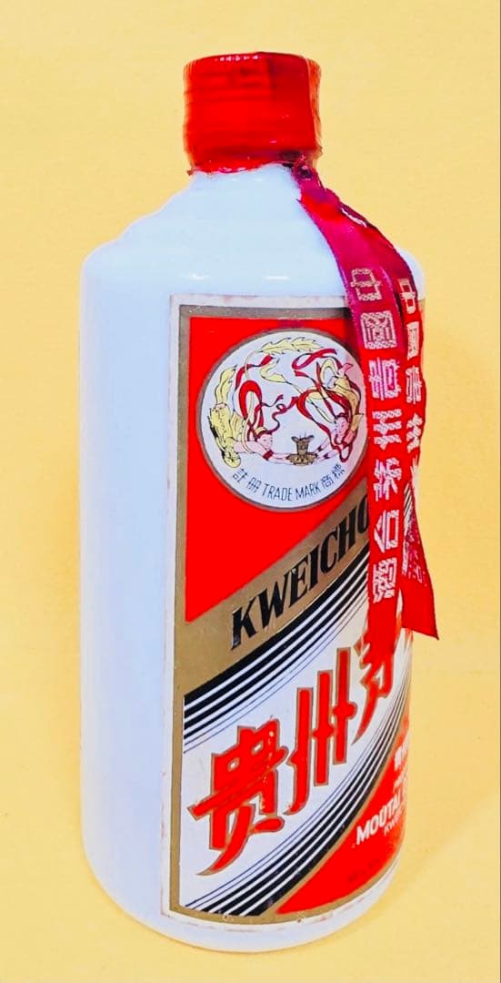 81年代MOUTAI中国酒茅台酒貴州マオタイ500mlアルコール53度天女ラベル
