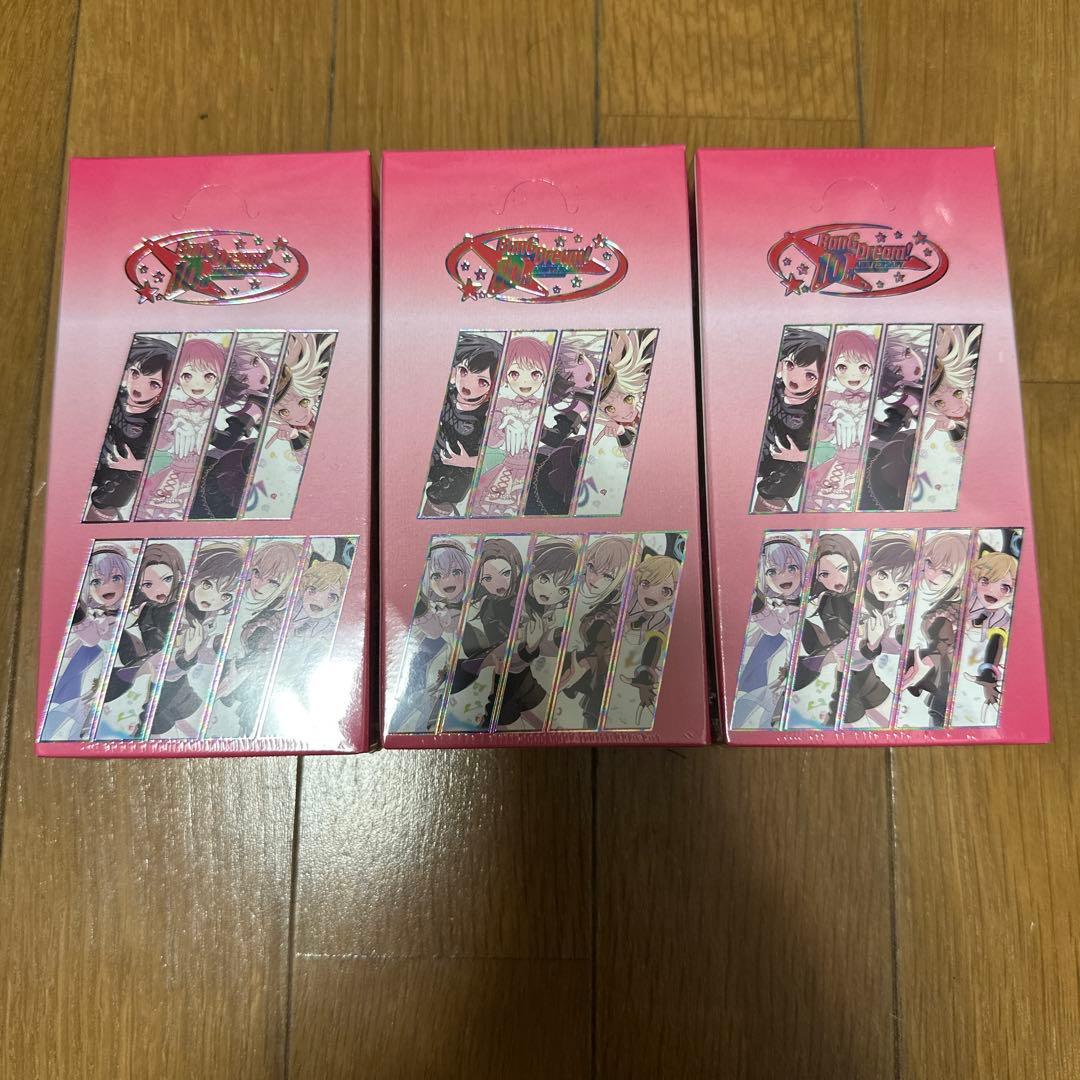 ヴァイスシュヴァルツ　バンドリ　10th 3box 未開封　シュリンク付