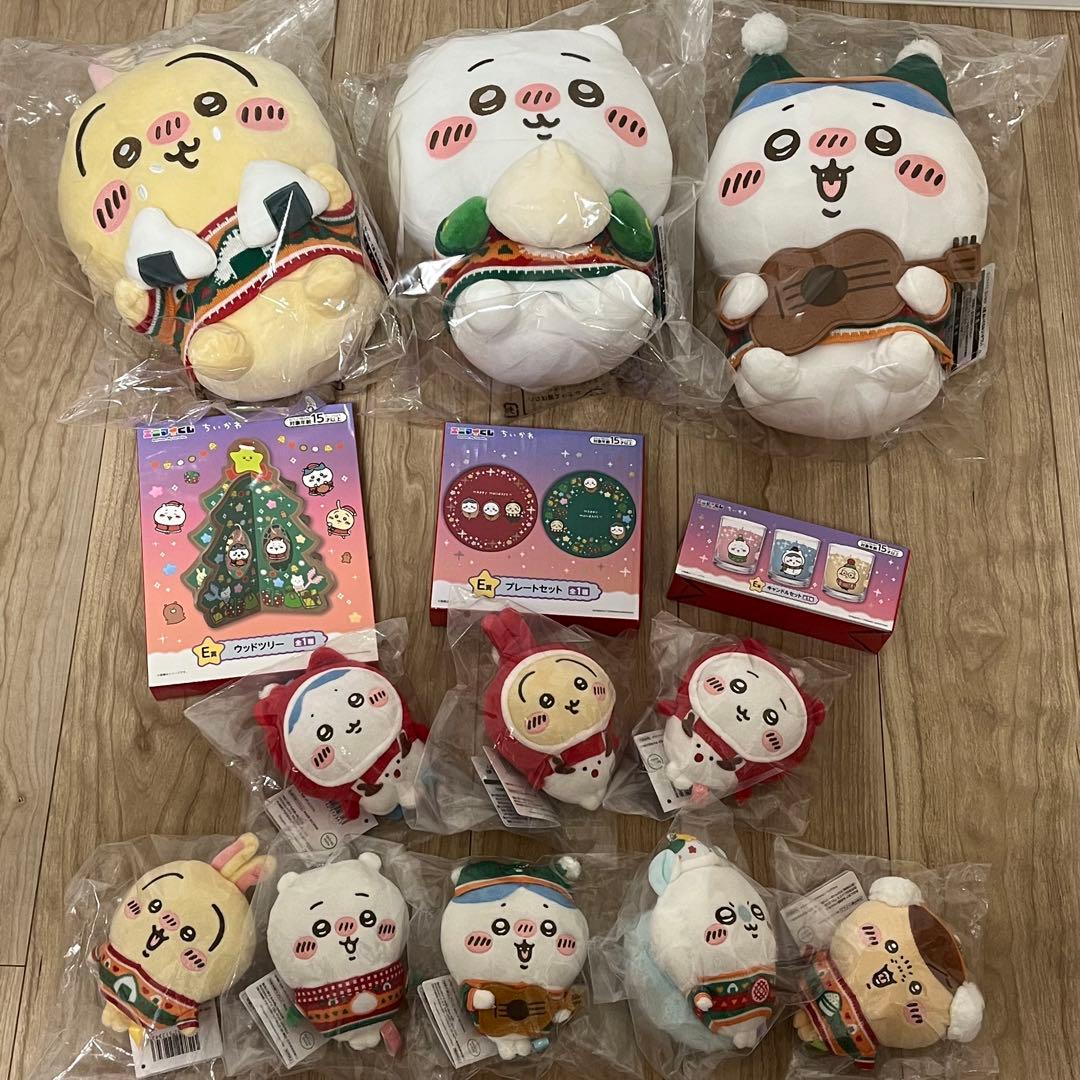 【新品】エニマイくじ　ちいかわ　コンプリートセット　コンプ　ABCDE賞