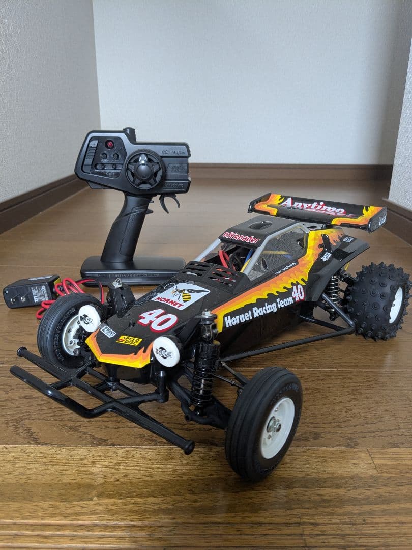 タミヤ　ホーネット　EVO.　送受信機、バッテリー、充電器セット　未走行