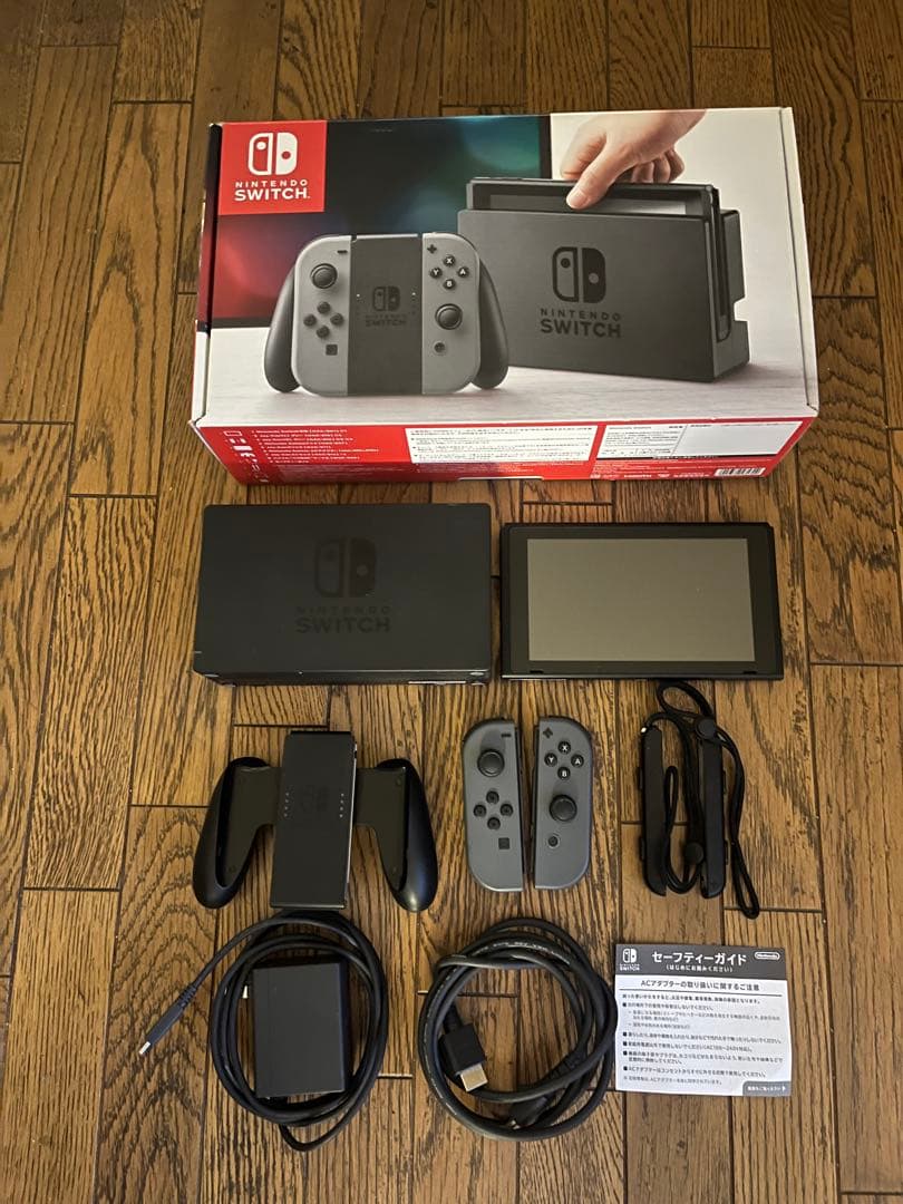 Nintendo Switch 本体 グレー （美品）