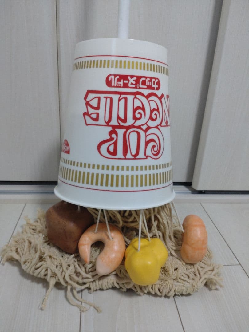 日清　おうちモップヌードル　カップヌードルクエスト　モップ　キャンペーン