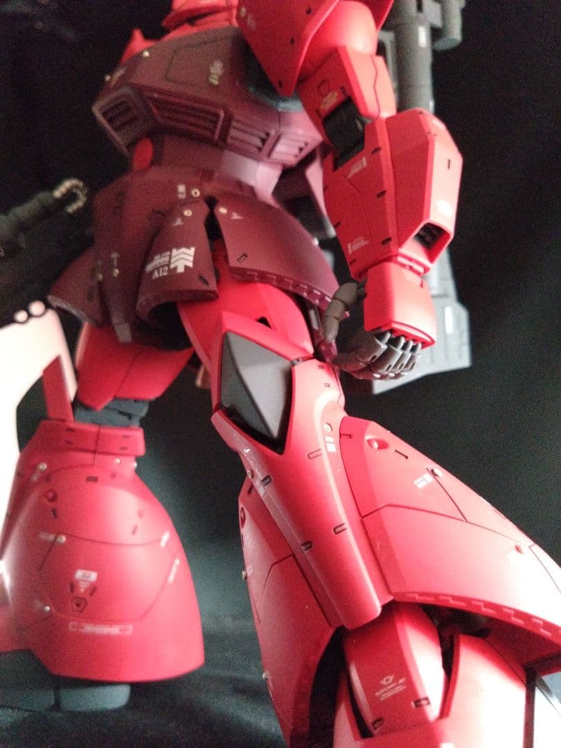 MG 1/100 MS-14B シャア専用 ゲルググ 改修塗装済完成品