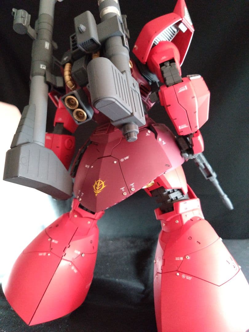 MG 1/100 MS-14B シャア専用 ゲルググ 改修塗装済完成品