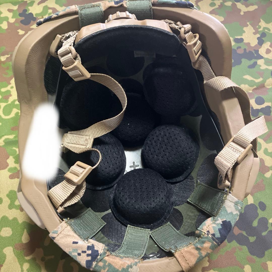 ハイカット ECH Lサイズ用ヘルメットカバー 米軍 海兵隊 防弾 ヘルメット①