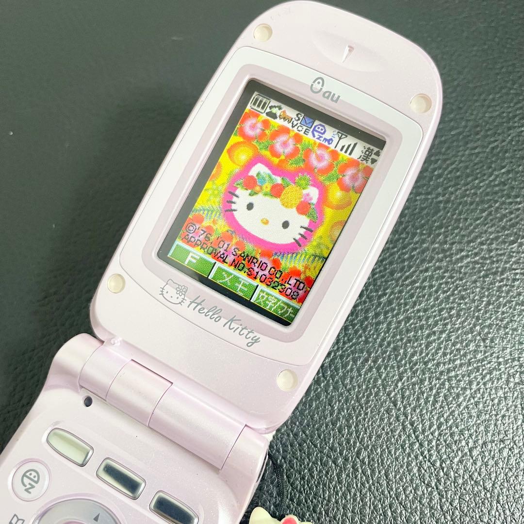 【レア・希少】キティーちゃん 携帯電話 ガラケー モックアップ 店頭用展示品